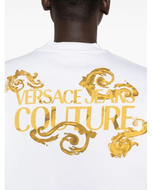 メンズ Versace バロックプリント スウェットシャツ Metallic