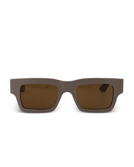 Occhiali Da Sole Con Montatura Chunky di Alexander McQueen in Brown da Uomo