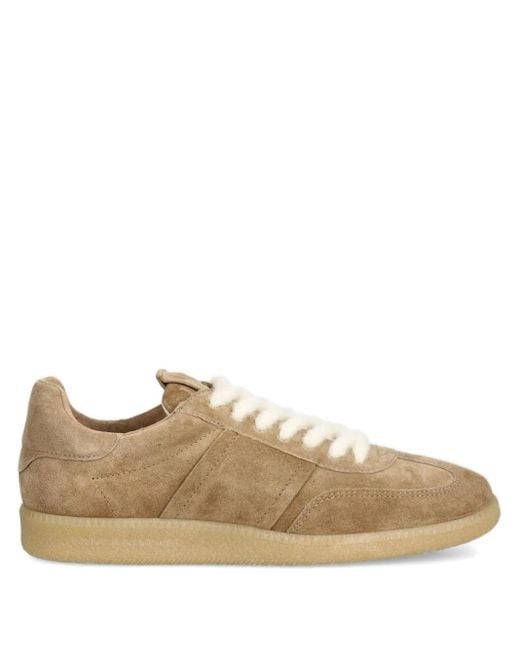 Zapatillas de ante con tiras autoadherente Kennel & Schmenger de color Brown