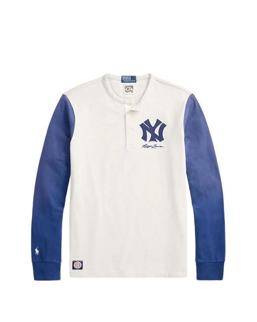 Polo Ralph Lauren Blue X Ny Yankees Long-Sleeve Sweatshirt for men