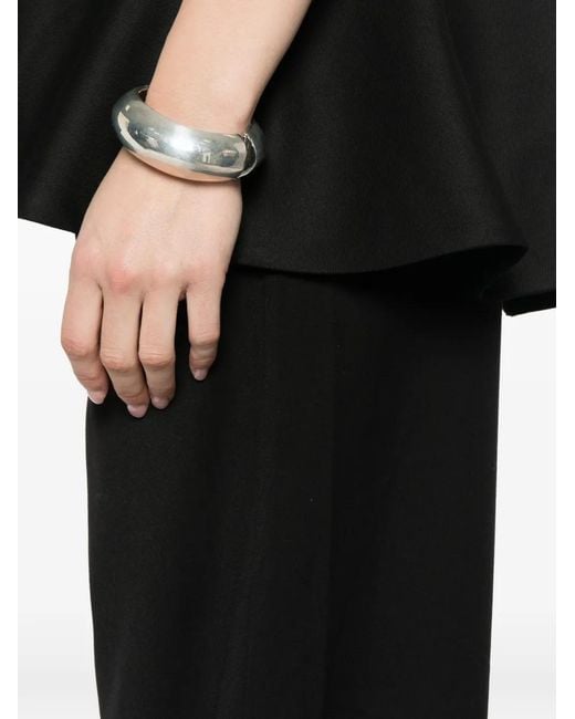 Gestuz Black Pocket Wide Trousers