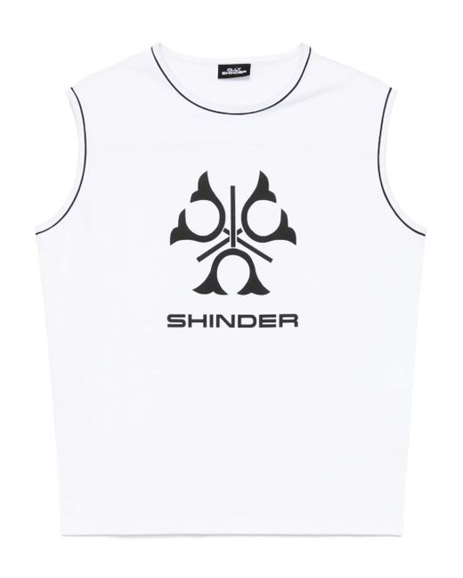 OLLY SHINDER White Kin Tank for men
