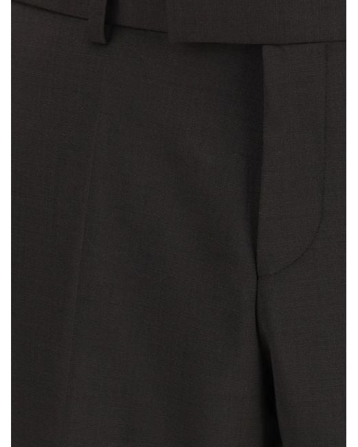 Boss Black Single-Breasted Wool Suit for men