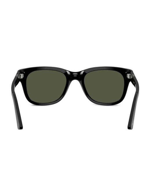 Persol Green Square-Frame Sunglasses