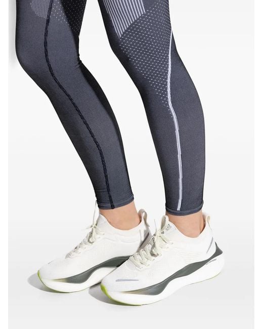 EA7 White Nitro Wave Running Sneakers