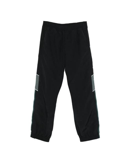 Martine Rose Black Panelled-Design Track Pants for men