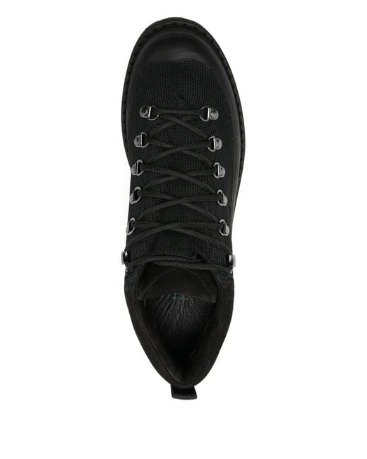 Diemme Black Suede Hiking Boots for men