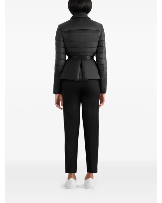 Mackage Black Serafina Belted Quilted Jacket