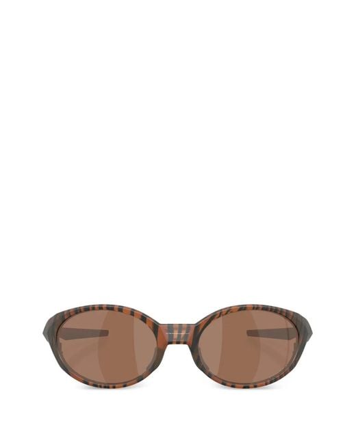 Oakley Brown Eye Jacket Redux Oval-Frame Sunglasses for men