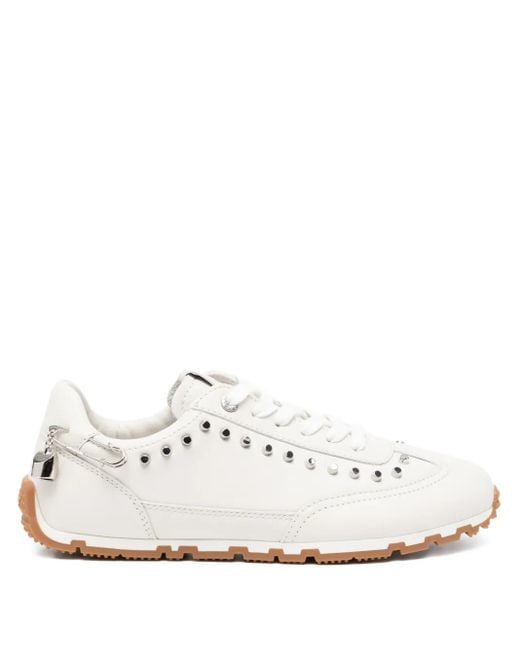 Bally White Quinn Sneakers