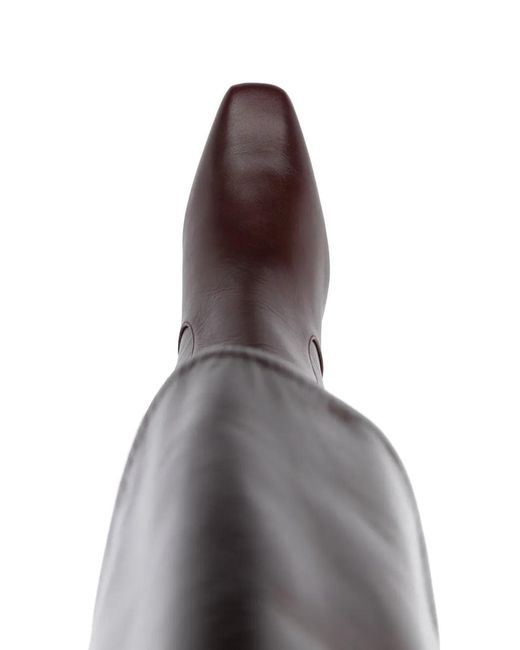 Chloé Brown 85Mm Georgia Boots