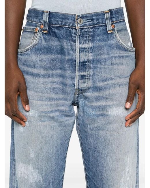 Re/done Blue High Waisted Jeans