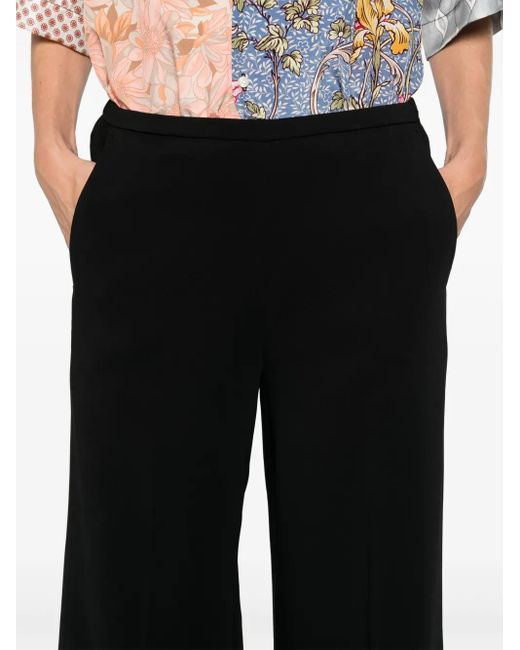 Forte Forte Black Hose Mit Weitem Bein