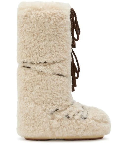 Botas de nieve Icon Moon Boot de color Natural