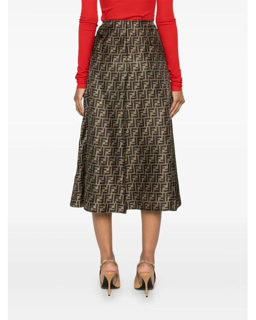 Fendi Brown Skirts