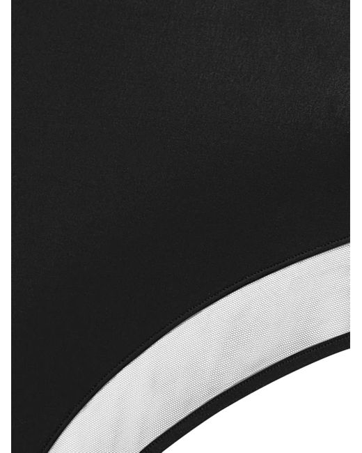 Maison Close Black Pure Tentation Halterneck Thong Bodysuit