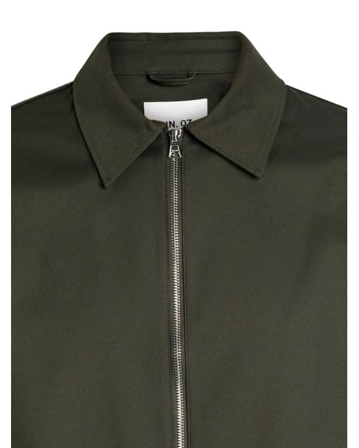 NN07 Green Zip Jacket for men