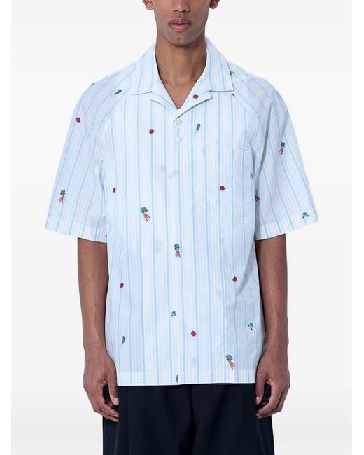 Polo Estampado Jacquemus de hombre de color Blue