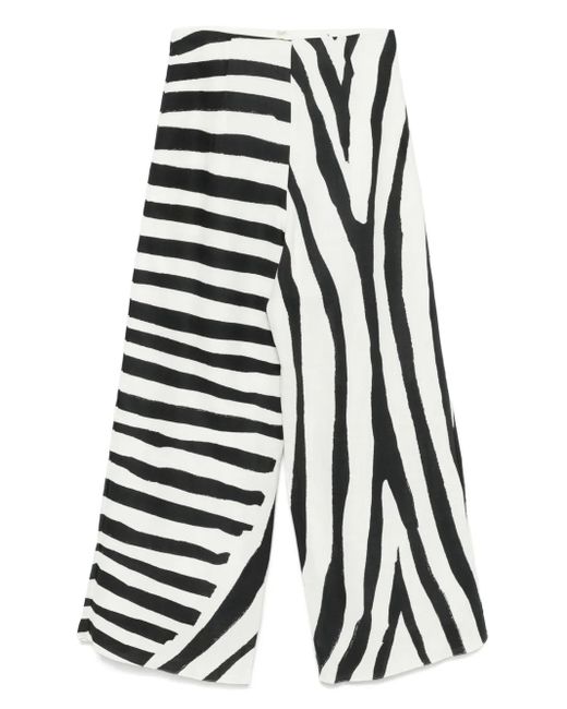 Pantalon Toya Cala De La Cruz en coloris White