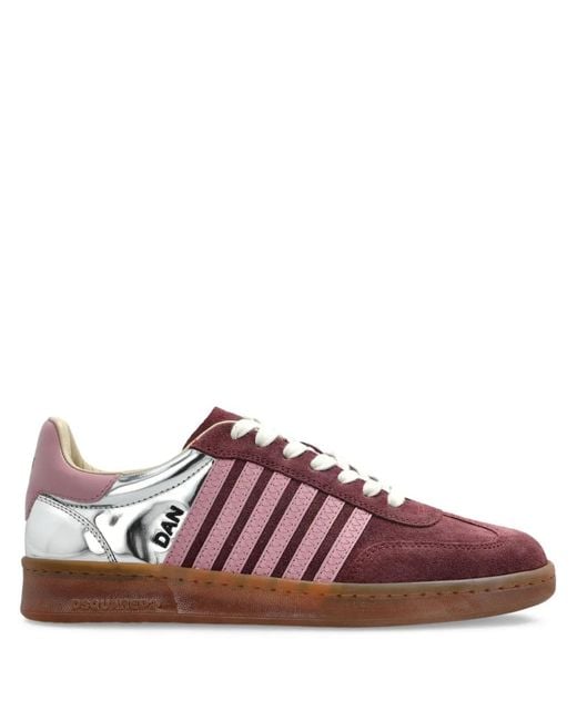 DSquared² Purple Boxer Sneakers