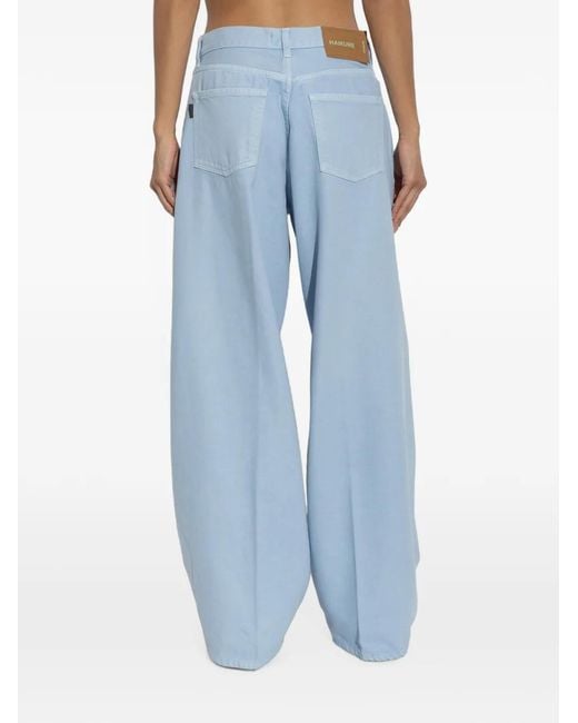 Haikure Blue Bethany Wide-Leg Jeans