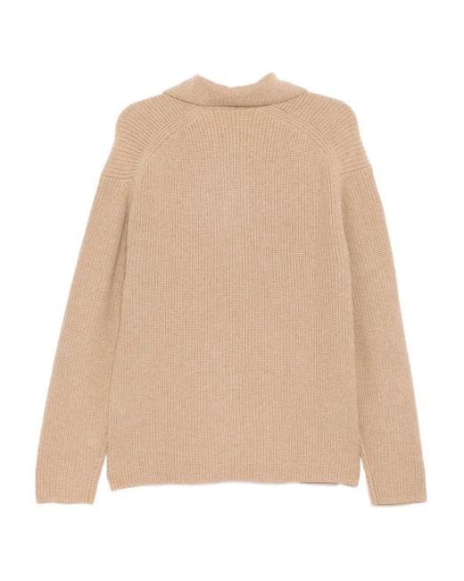Michael Kors Natural Ribbed Jumper for men