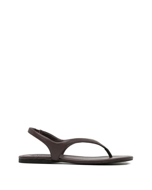 Senso White Nessa Flat Sandals