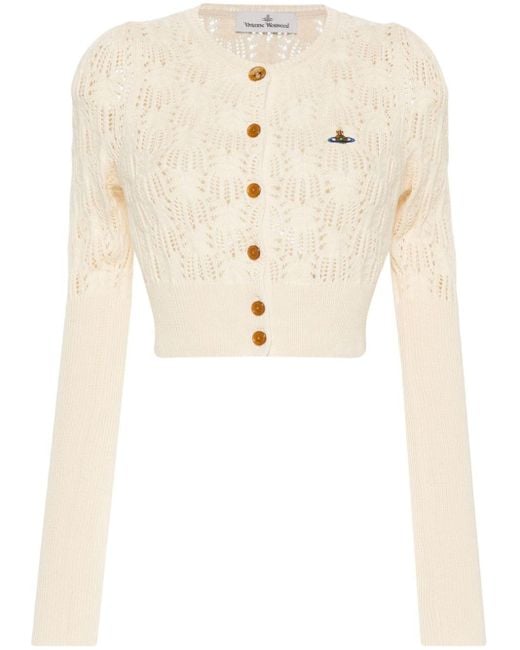 Vivienne Westwood Natural Samantha Cardigan