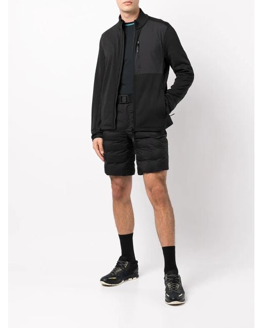 Aztech Mountain Black Panelled Fleece Jacket for men