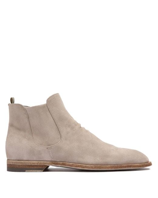メンズ Officine Creative Sound Suede Chelsea Boots Brown