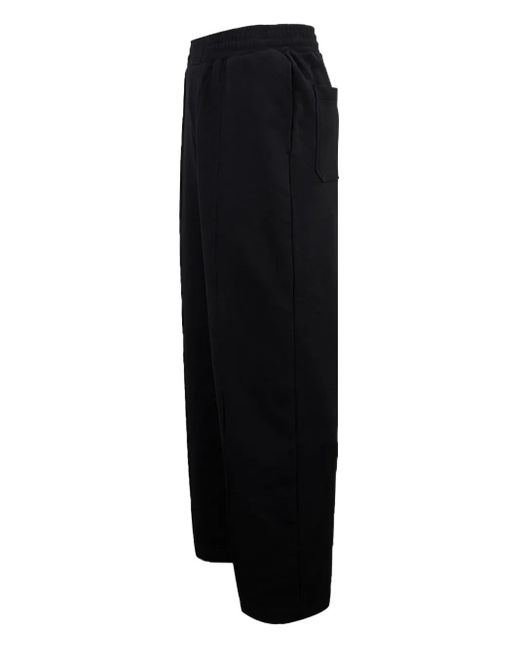 Helmut Lang Black Straight-Leg Sweatpants for men