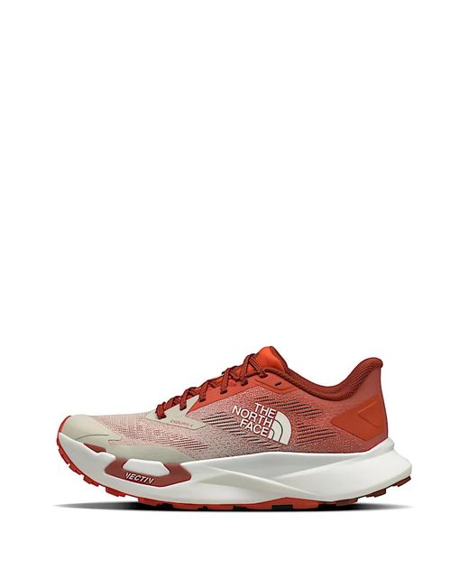 The North Face Orange Vectiv Enduris 4 Trail Running Sneakers for men