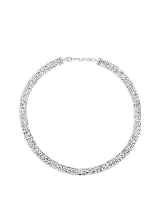 Desmo White Infinity Necklace