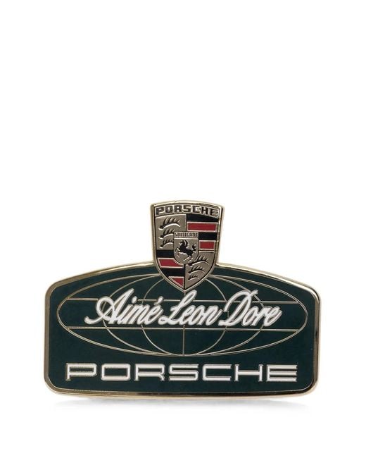 Aimé Leon Dore Black X Porsche 993 Turbo Grille Badge