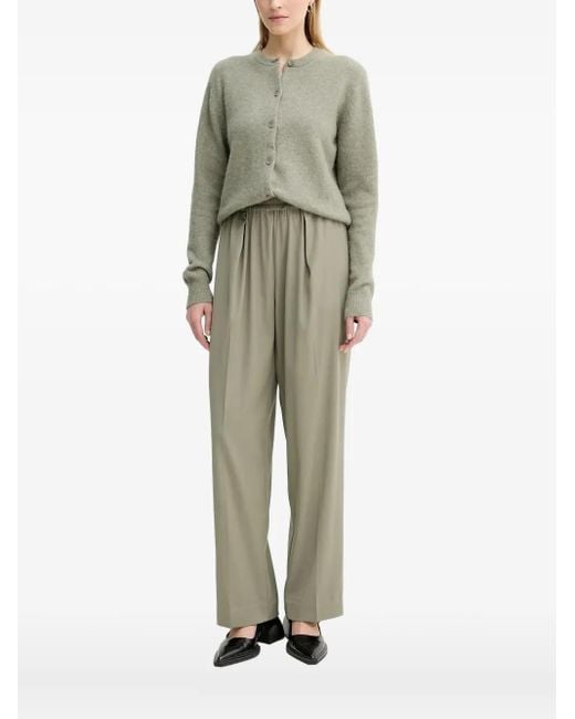 Samsøe & Samsøe Green Button-Up Cardigan