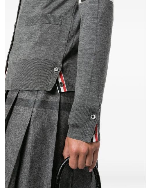 Thom Browne Gray Sweaters