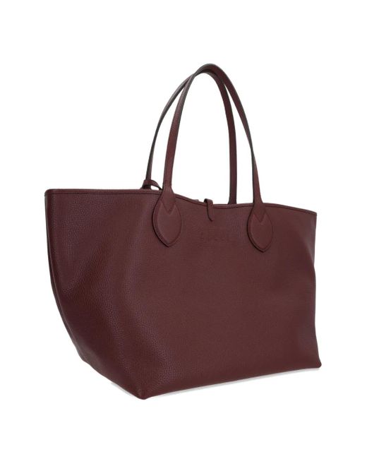Gucci Purple Large Totissima Reversible Leather Tote Bag