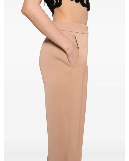 Elie Saab Natural Cady Pants