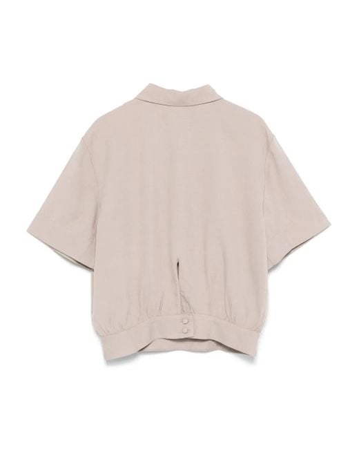 Remain Natural Tailored Polo Top