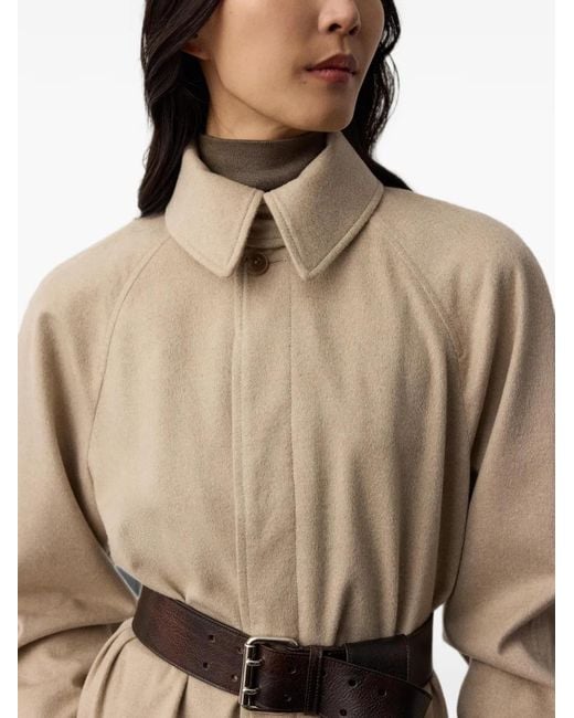 Ralph Lauren Natural Long-Sleeves Coat