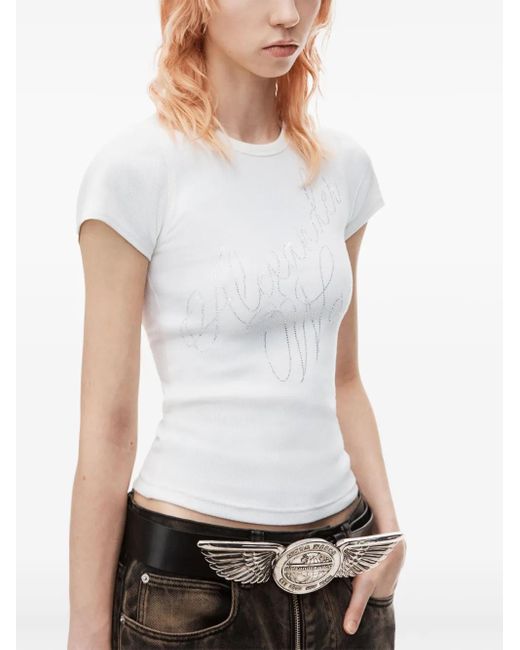 Alexander Wang White T-Shirts And Polos