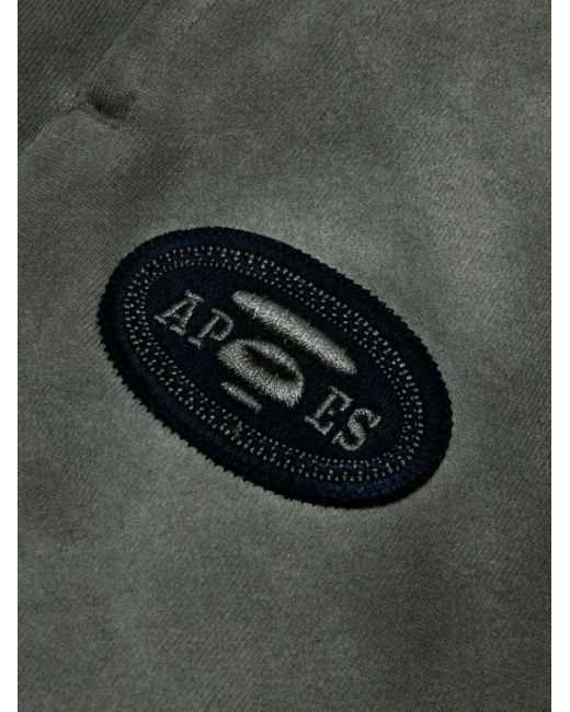 Aape By A Bathing Ape Shorts mit Batikmuster in Gray für Herren