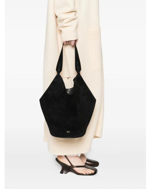 Khaite Black Lotus Small Tote