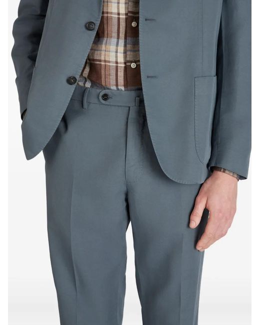 Traje Con Botones Incotex de hombre de color Blue