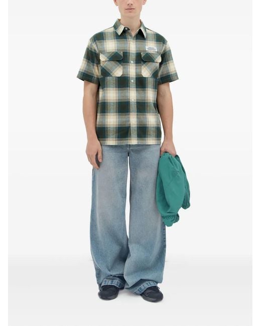 Thisisneverthat Green Ombre Shirt for men