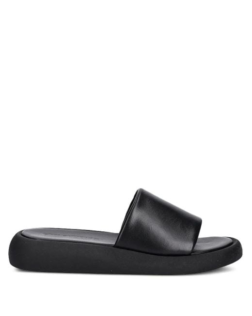 COPENHAGEN Black Leather Sandals