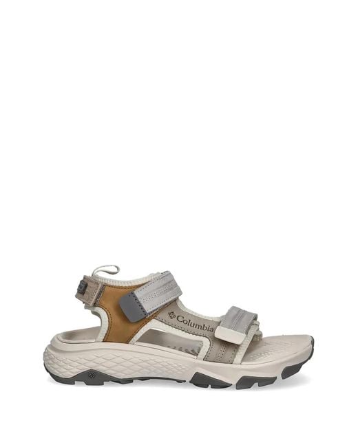 Columbia White Lea Peakfreak Rush Touch-Strap Sandals