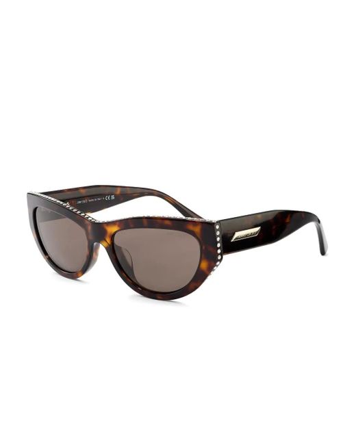 Jimmy Choo Brown Vale Sunglasses