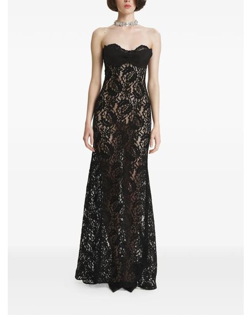 2310 STUDIO Black Strapless Dress