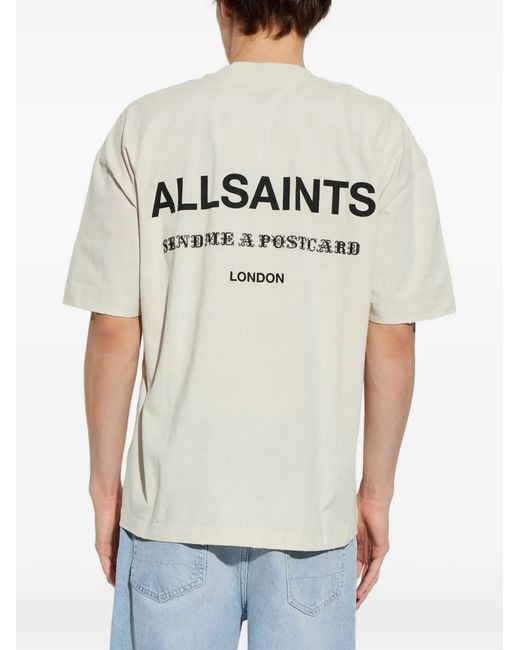 AllSaints White Dreamer T-Shirt for men